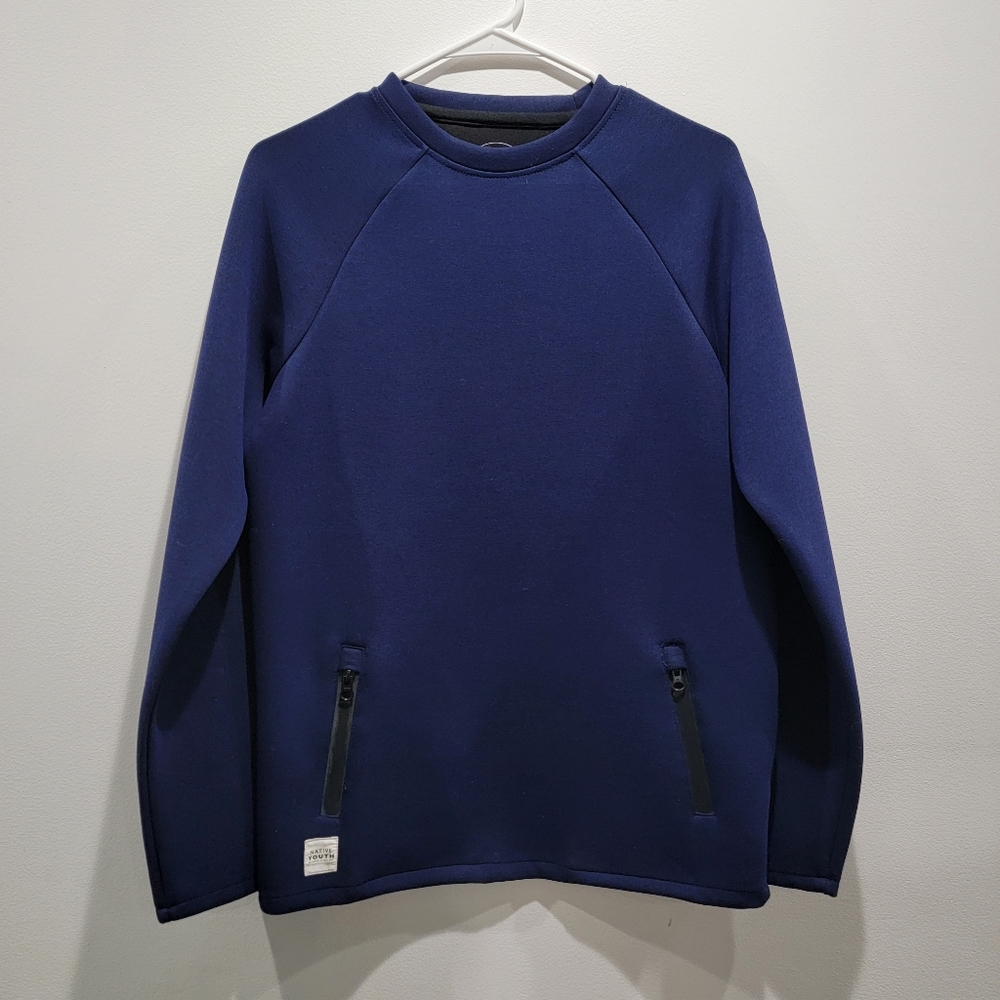 NATIVE YOUTH Blue Sweatshirt Sz Small